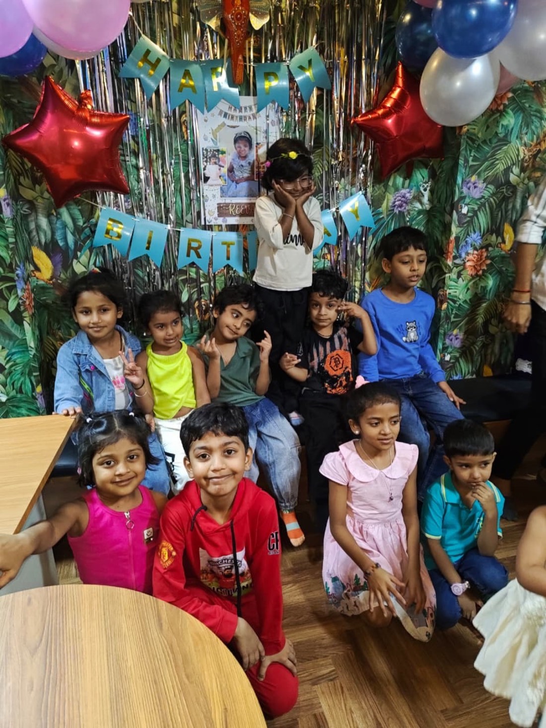 Kids celebrating a birthday at Wild Wonders Mulund